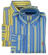 Polo Ralph Lauren Men's Big & Tall Classic-Fit Striped Poplin