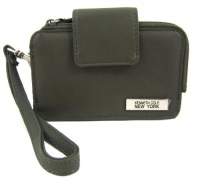 Kenneth Cole New York Womens Leather Iphone/cell Phone Wristlet Wallet/clutch (Forest Green)