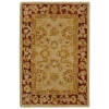 Safavieh AN522C Anatolia Collection 2-Feet by 3-Feet Handmade Hand-Spun Wool Area Rug, Ivory and Red