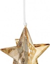 Swarovski Crystal Golden Shadow Christmas Ornament Star