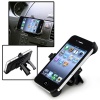 eForCity CAR AIR VENT MOUNT HOLDER CRADLE Compatible with Apple® iPhone® 4 4G iPhone® 4S - AT&T, Sprint, Verizon 16GB 32GB 64GB