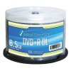 Optical Quantum DVD+R DL Double Layer Logo Top Spindle - 50 pack