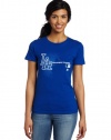 MLB Los Angeles Dodgers Authentic Collection Change Up Short Sleeve Crew Neck Tee Women's