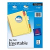 Avery WorkSaver Big Tab Insertable Dividers, 5-Tabs, 1 Set (11109)