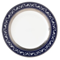 Noritake Crestwood Cobalt Platinum Accent Plate, 9-inches