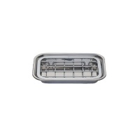 InterDesign Sinkworks Two Piece Soap Dish, Stainless Steel, Chrome