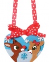 WeGlow International Rudolph The Red-Nosed Reindeer Felt and Foam Ornament Kit - Heart Rudolph/Clarisse (2 Kits)