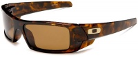 Oakley Men's GasCan Polarized Sunglasses,Brown Tortoise Frame/Bronze Lens,one size