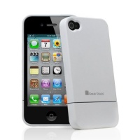 GreatShield iSlide Slim-Fit PolyCarbonate Hard Case for Sprint / Verizon / AT&T Apple iPhone 4 / iPhone 4S - White