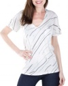 Alternative Apparel Deep V Pocket T-Shirt - Lightning