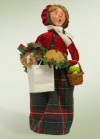 Family Bearing Gifts Woman Figurine