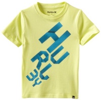 Hurley Boys 2-7 Fold T-Shirt, Midori Green, 3T