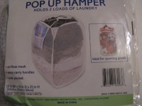 Laundry Essentials Mesh Pop up Hampers