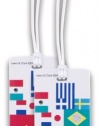 Lewis N. Clark 2-Pack International Flag Luggage Tag