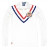 Polo Ralph Lauren Men Custom Fit Long Sleeve Polo T-shirt - USA Olympic Team (M, Off white/red/navy)