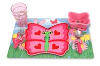 Melissa & Doug Bella Butterfly Mealtime Set