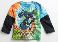 Flapdoodles Skateboard 2fer Shirt 2t-7 (3t)