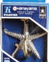 BePuzzled Hanayama Cast Metal Brainteaser Puzzles - Hanayama Starfish Puzzle (Level 2)