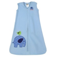 HALO SleepSack Wearable Blanket for Babies - Fleece BLUE MEDIUM