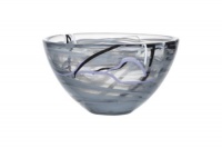 Kosta Boda Contrast Bowl, Grey