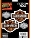 Harley Davidson Static Cling Decal