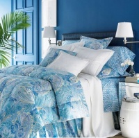 Lauren by Ralph Lauren Bedding Jamaica Blue Paisley Full / Queen Comforter