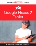 Google Nexus 7 Tablet: Visual QuickStart Guide