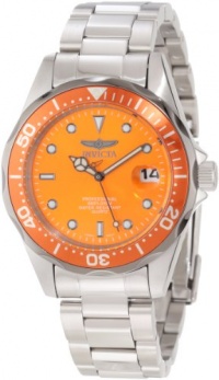 Invicta Women's 12814 Pro Diver Orange Dial Watch with Extra Rubber Strap