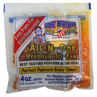 Great Northern Popcorn, 4-Ounce Portion Packs (Pack of 24)