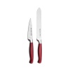 KitchenAid 2-Piece Pearlized Stainless Steel Fruit and Vegetable Set, Candy Apple Red