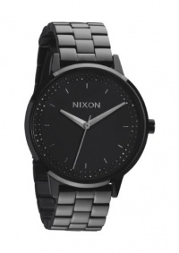 Nixon The Kensington All Black Crystal Ladies Watch A0991150