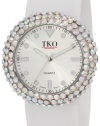 TKO ORLOGI Women's TK613CL Crystal Slap White Watch