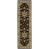 Nourison 2000 2239 Rectangle Rug, Black, 2.3-Feet by 8.0-Feet