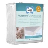 Sealy Waterproof Crib Mattress Pad, 2-Pack