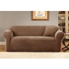 Sure Fit Stretch Metro 1-Piece Sofa Slipcover, Brown