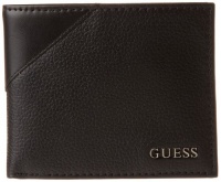 Guess Men's Monterrey Passcase Wallet, Black, One Size