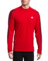 adidas Men's Response DS Long-Sleeve Half-Zip Tee