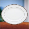 Lenox Federal Platinum  Oval Platter, Chocolate