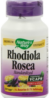 Nature's Way Rhodiola Rosea, 60 Vcaps