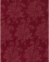 Area Rug 2x3 Rectangle Solid/Striped Ruby Red Color - Surya Mystique Rug from RugPal