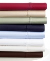 Lauren Ralph Lauren Bedding, Pair of Dunham 300 Thread Count Sateen Standard Pillowcases - Brown