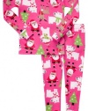 Carter's Girls Pink Christmas Holiday 2 Piece Pajama Set 12 Months 5t