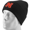 adidas Nebraska Cornhuskers Black Basics Classic Cuffed Knit Beanie