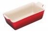 Le Creuset Heritage Stoneware 1 1/2qt Loaf Pan, Cherry