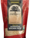 truRoots Organic Germinated Brown Rice, 14-Ounce Pouches (Pack of 6)