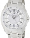 Bulova Men's 96B130 Precisionist Longwood Stainless-Steel Bracelet Watch