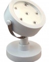 Rite Lite LPL720W 6-LED Battery-Operated Spotlight, White