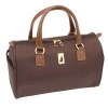 London Fog Luggage Chelsea Lites 16 Inch Satchel Tote, Chocolate, One Size