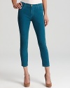 Make a chic transition to fall in these Current/Elliott cropped corduroy pants in the season's must-have hue.