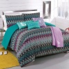 Roxy Tribal Dash Sham Body Pillow Throw Bedding Set